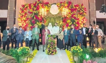 İş ve siyaset dünyası düğünde buluştu