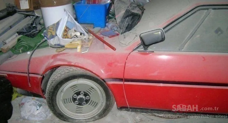 Garaj kapısını açtığında hayatının şokunu yaşadı! BMW’nin çok özel arabasını buldu!