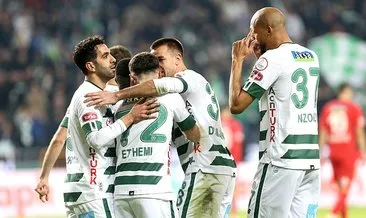 Konyaspor, 3 puanı 2 golle aldı!