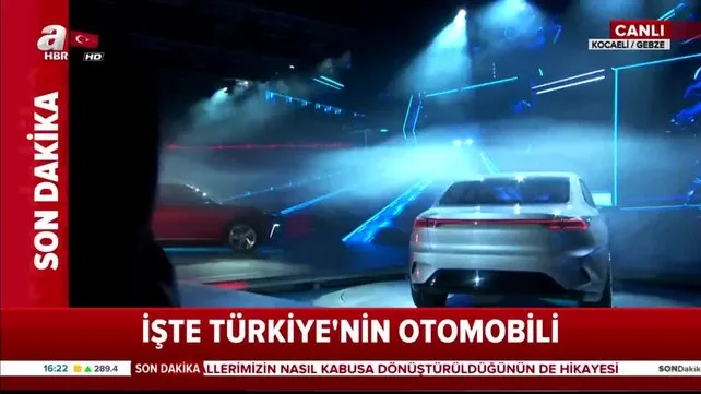 İşte Türkiye'nin yerli otomobili!