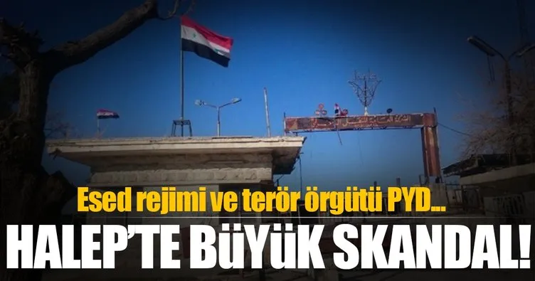 Halep’te Esed rejimi ile PYD/PKK anlaştı
