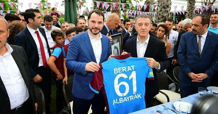 Berat Albayrak: Trabzonspor örnek oldu