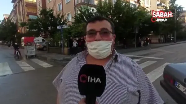 Ankara’da 1 kişinin ölümden döndüğü kaza kamerada | Video