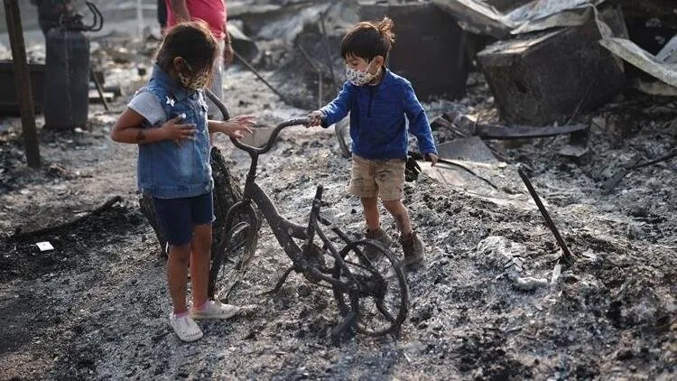 ABD’deki orman yangınlarında yarım milyon insan evinden oldu
