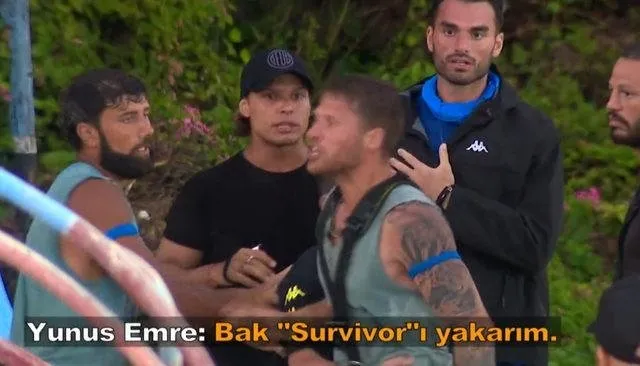 SON DAKİKA: Survivor Yunus Emre ve Hikmet kavgasında Tv’de yayınlanmayan görüntüler ortaya çıktı! Survivor Hikmet’in tişörtü paramparça oldu!