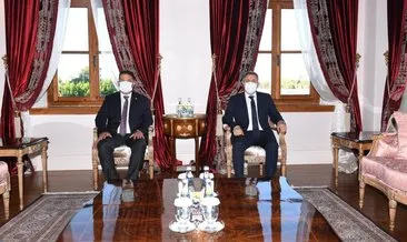 KKTC Başbakanı Saner, Vali Elban’ı ziyaret etti