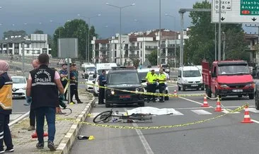 Düzce'de minibüsün çarptığı bisikletli adam öldü #duzce