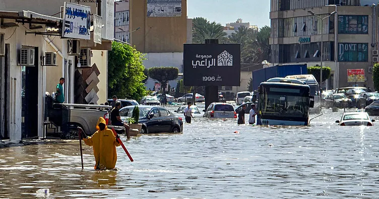 Libya’yı sel vurdu: 2 ölü
