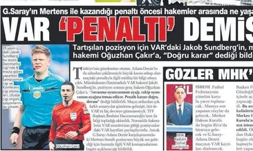 Olay maçın VAR kaydı açıklandı