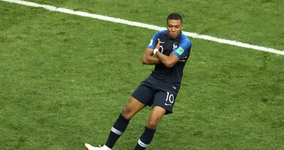 Fransa - Hırvatistan maçından kareler