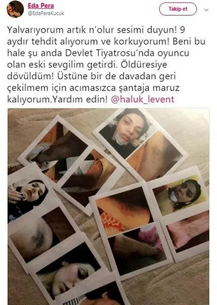 Kadın sunucudan şiddet çığlığı - 1