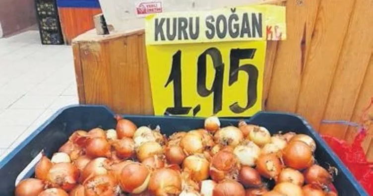Soğan fiyatları düşüşe geçti