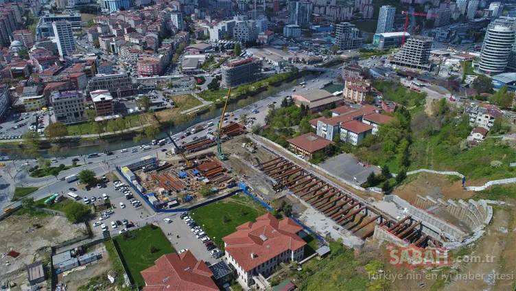 İstanbul Havalimanı metro hattı hızla ilerliyor