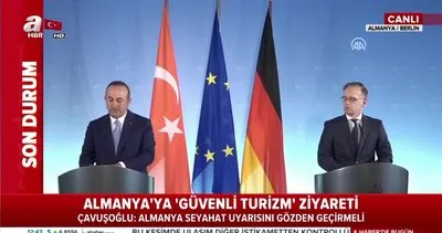 Son dakika: Dışişleri Bakanı Mevlüt Çavuşoğlu’dan Berlin’de Alman mevkidaşı Heiko Maas ile ortak basın açıklaması | Video