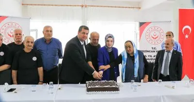 Vali Yardımcısı Kurt, Huzurevinde yaşlı kalplere dokundu, pasta sürprizi yaptı #erzincan