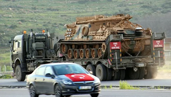 Zeytindalı harekatı kapsamında Afrin'e sevkiyat devam ediyor