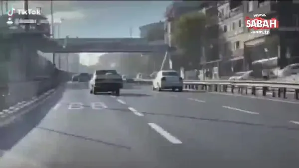 Makas atıp “Tiktok” ta paylaştı! Sivil trafik ekipleri gözaltına aldı | Video