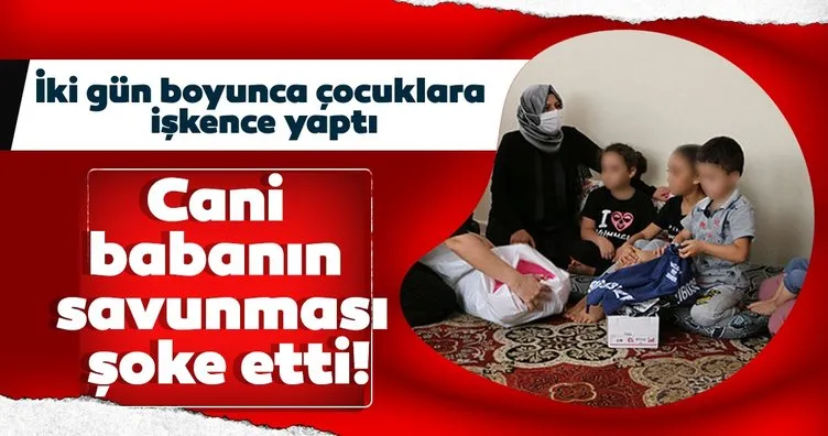 Cani babanın savunması şoke etti