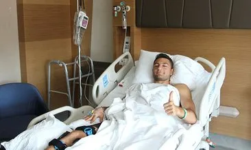 Beşiktaşlı futbolcu Emrecan Uzunhan, ameliyat edildi