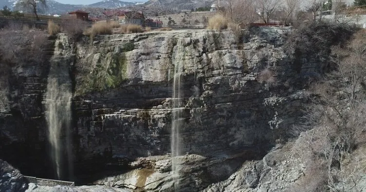 Tortum Şelalesi can suyuna kavuştu