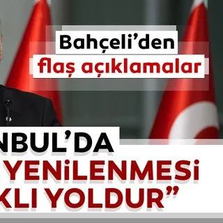 MHP lideri Devlet Bahçeli'den flaş açıklamalar