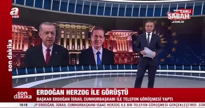 Başkan Erdoğan İsrailli mevkidaşı ile görüştü | Video