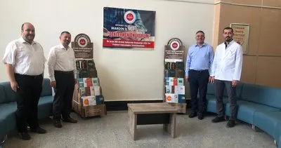 Mardin'de 'Beklerken okuyorum' projesi hayata geçirildi #mardin
