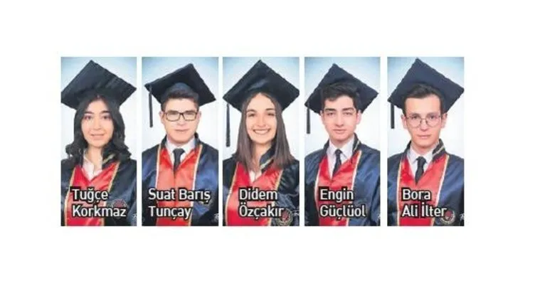 YKS’de ilk 100’ün 5 öğrencisi TED Ankara Koleji’nden