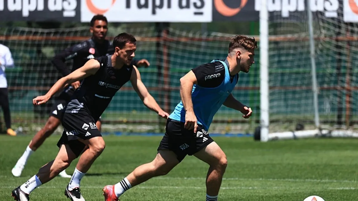 Beşiktaş, Alanyaspor maçı hazırlıklarını sürdürdü