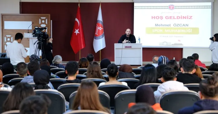 SABAH Muhabiri Mehmet Özcan’dan SCÜ öğrencilerine söyleşi