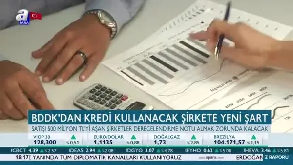 BDDK'dan kredi kullanacak şirkete yeni şart
