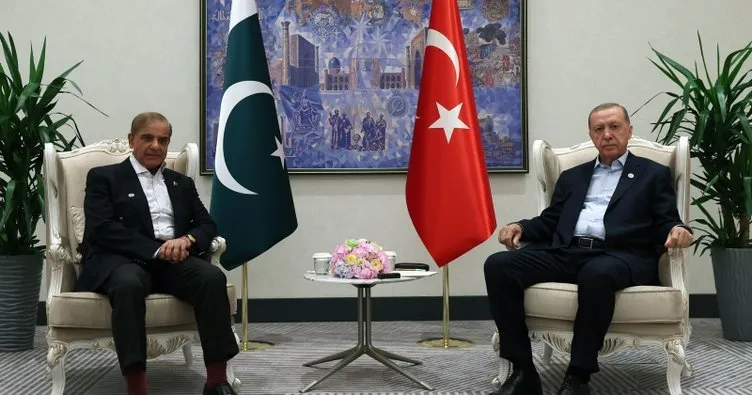 Başkan Erdoğan, Pakistan Başbakanı Şerif’i kabul etti