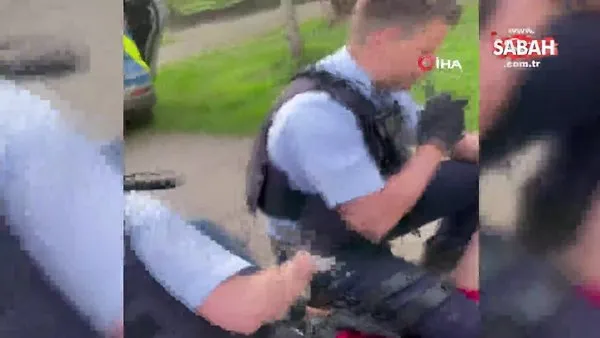 Almanya’da 13 yaşındaki Emirhan Altıntaş’a polis şiddeti kamerada | Video