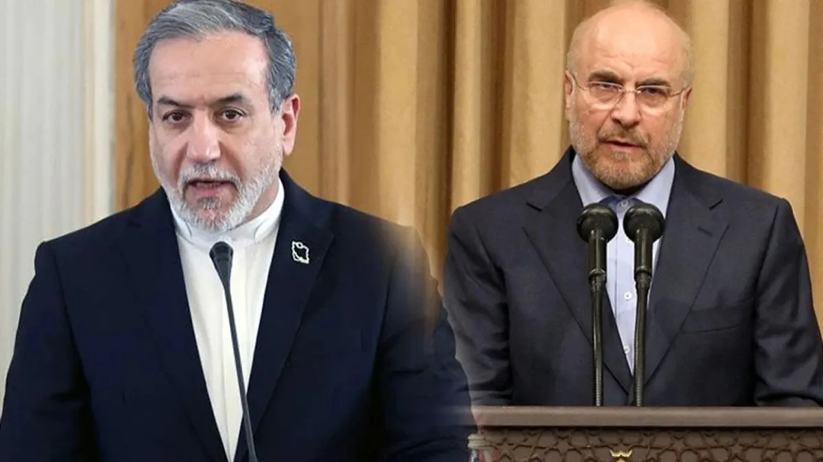 İsrail ve İran bayrakları
