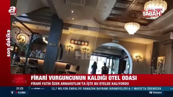 İşte THODEX vurguncusu Faruk Fatih Özer'in Tiran'da kaldığı otel! 'Polis' detayı dikkat çekti... | Video
