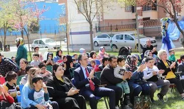 Otizmli çocuklar pasta kesti, balon uçurdu #diyarbakir