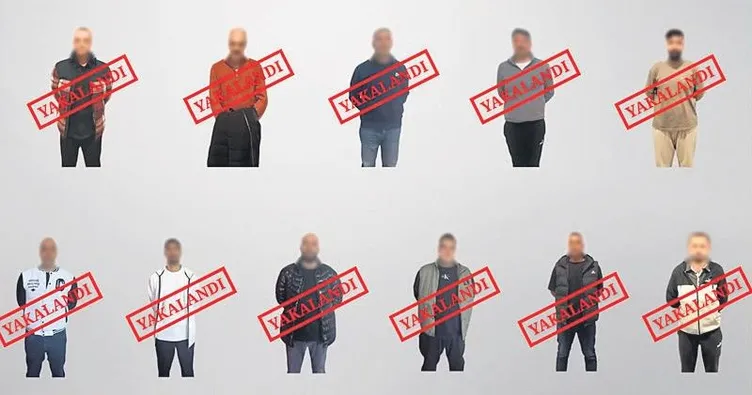 11 azılı suçlu Türkiye’ye iade edildi