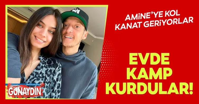 Mesut Özil - Amine Gülşe çiftinin evi akrabalarla doldu