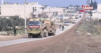 Son dakika! TSK’dan İdlib’e yoğun tank ve askeri sevkiyat | Video