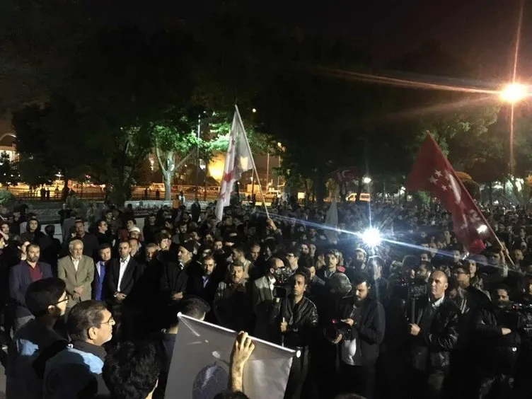 Nizami’nin idamı İstanbul’da protesto edildi