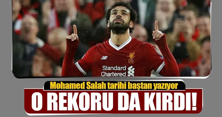 Mohamed Salah tarihi baştan yazıyor. O rekoru da kırdı!