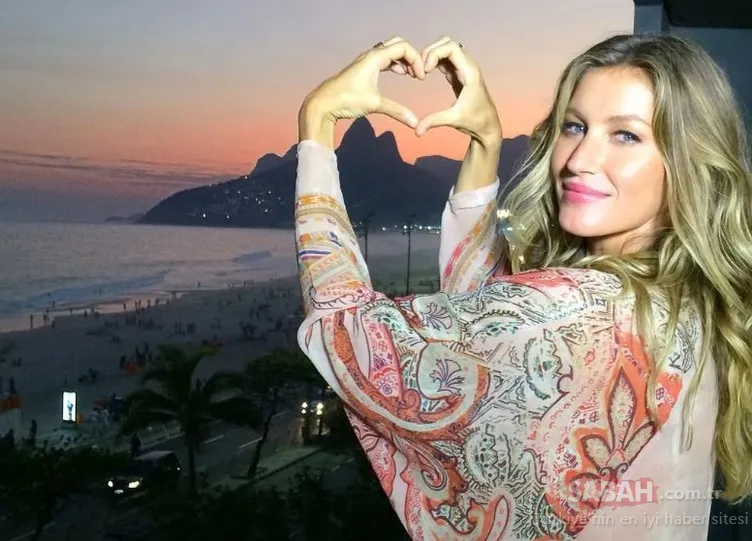 Brezilyalı model Gisele Bündchen 44 yaşında 3’üncü kez anne oldu!