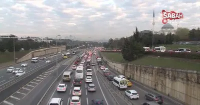 SON DAKİKA: İstanbul’da kısıtlama sonrası trafik yoğunluğu! 15 Mart 2021 Pazartesi | Video