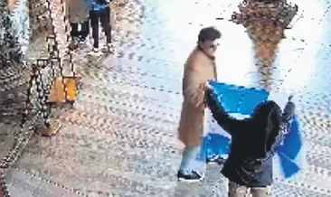 Ayasofya’da provokatif eylem