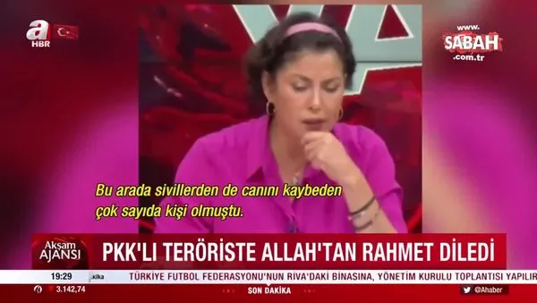 Halk TV'de skandal: Şirin Payzın PKK'lı teröriste rahmet diledi | Video