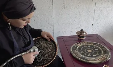 Enkazda 9 saat kalmıştı! Depremden sonraki yeni hayatını bakır işlemeciliğinde buldu #adiyaman