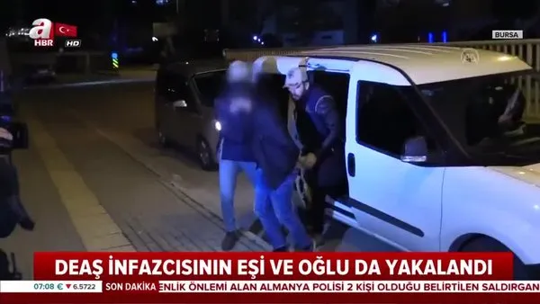 DEAŞ infazcısının eşi ve oğlu da yakalandı! | Video
