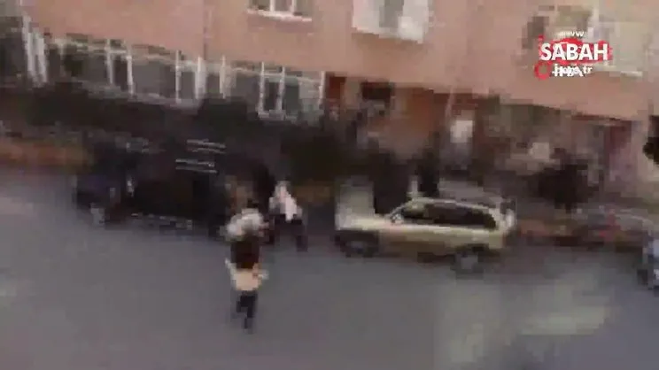 Kadına şiddet kamerada... Nişanlısını darp eden şahıs adli kontrol şartıyla serbest | Video