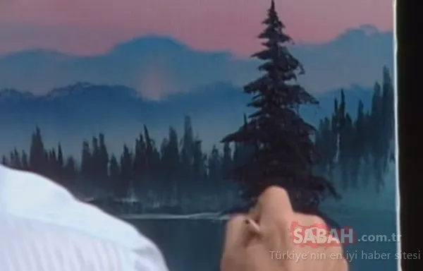 Kıvırcık saçlarıyla hafızalara kazınan ressam Bob Ross ile ilgili bu bilgi hayrete düşürdü! İşte ressam Bob Ross'un sırrı...