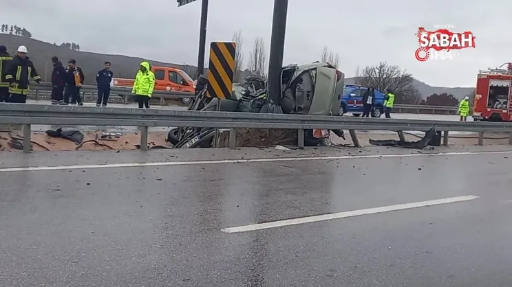 Gediz’de yağış kaza getirdi: 1 ölü